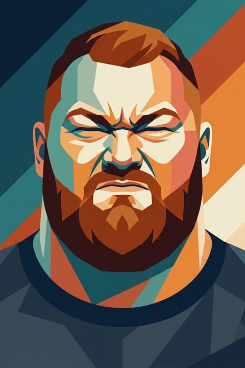 Стилизованный портрет: Бенедикт Магнуссон