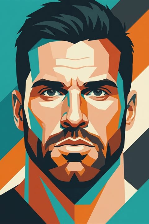 Стилизованный портрет: Брэдли Мартин (Bradley Martyn)
