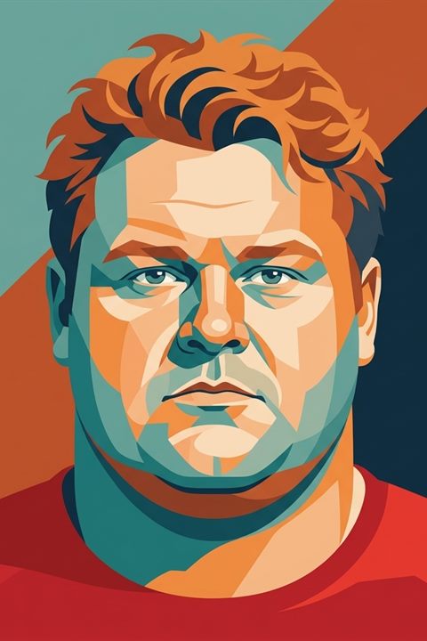 Стилизованный портрет: Леонид Жаботинский