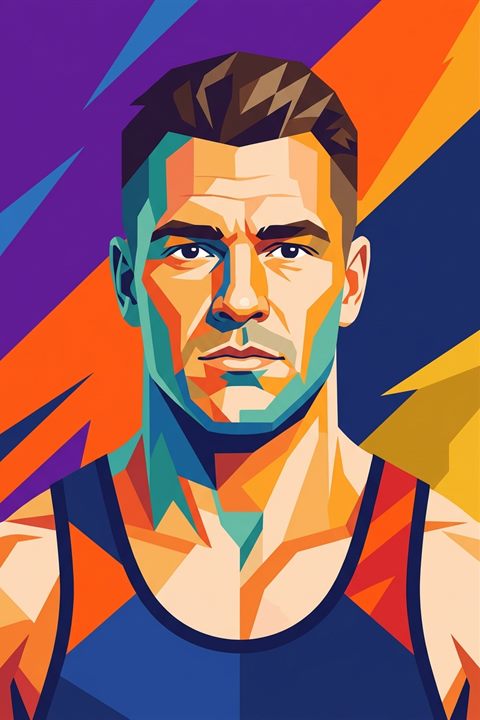 Стилизованный портрет: Ронни Веллер